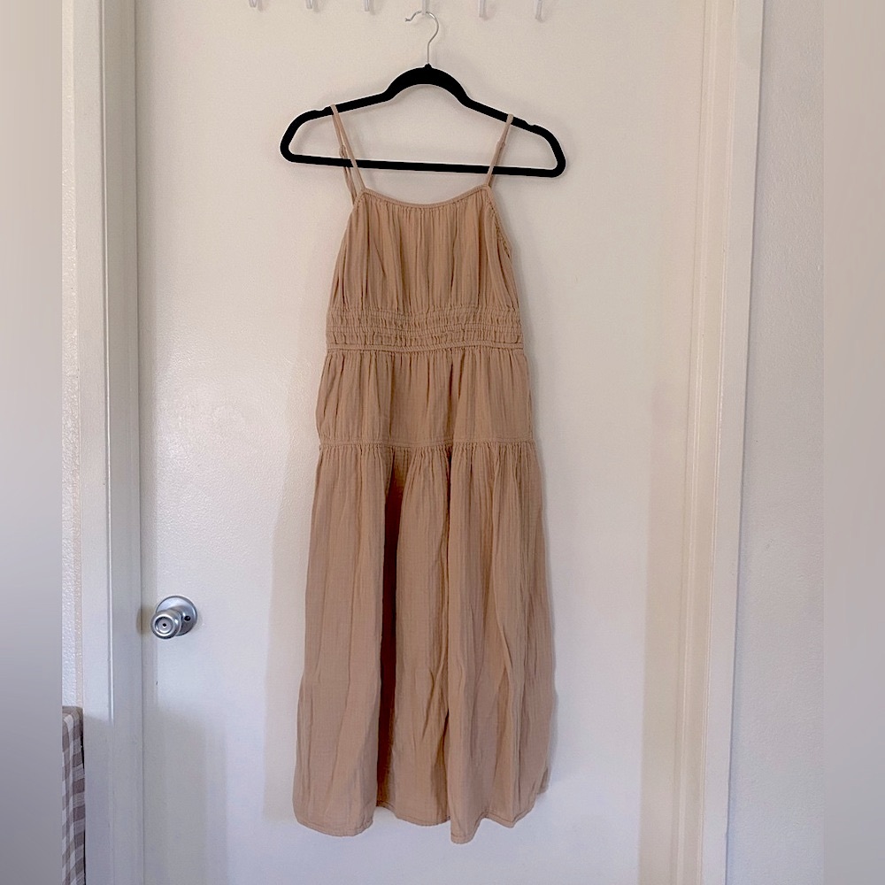 Old Navy - Gauzy Beige Sundress, Size S